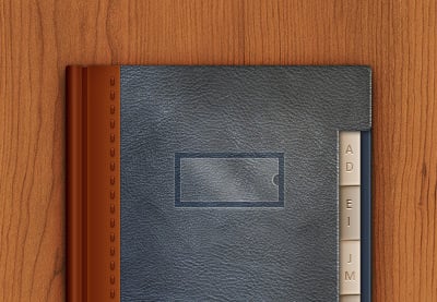 Create an Address Book Icon in Photoshop