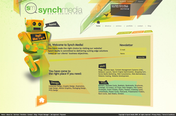 Illustrated Website Illustrated Website