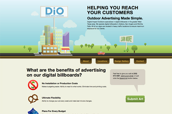 Illustrated Website Illustrated Website