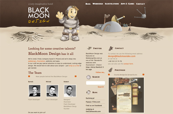 Illustrated Website Illustrated Website