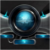 Create a Futuristic Music Player Interface in Photoshop