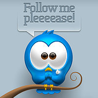 Create a Cute Twitter Bird Icon in Photoshop