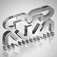 Create Elegant, Glassy, 3D Typography in Photoshop and Illustrator