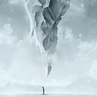 Create a Surreal Upside Down Mountain Painting in Photoshop
