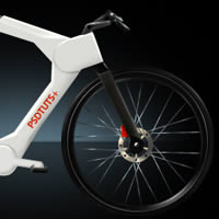 Crea un icono de bicicleta futurista en Photoshop