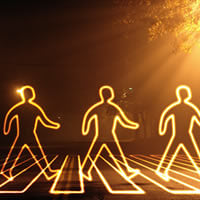 Create a Glowing Light Painting Effect