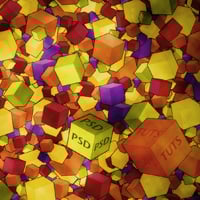 Transforma en 3D un diseño de cubo de colores