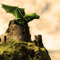 Cómo diseñar un dramático dragón alado con Photoshop