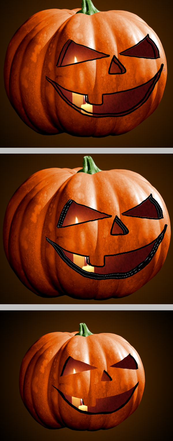 Design a Halloween Pumpkin Wallpaper in Photoshop