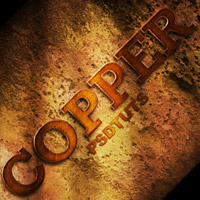 How to Create a Copper Photoshop Text Effect