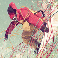 Crea una Snowboard de alto vuelo en Illustrator