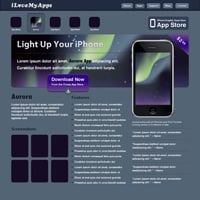Erstellen Sie eine Werbe-iPhone-App-Site in Photoshop