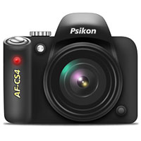 Creating a Set of Digital Painting Icons Part 2 - Camera Icon