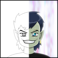 Wie man einen Slick Anime-Charakter in Photoshop erstellen kann