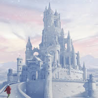 Erstellen einer verschneiten Landschaft aus Wüstenfotografie in Photoshop