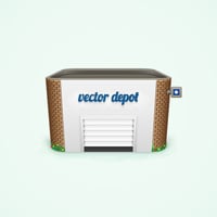How to Create a Detailed Depot Building Icon in Adobe Illustrator