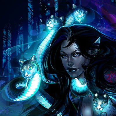 Working With Blending Modes and Gradients to Create a Dark Elf