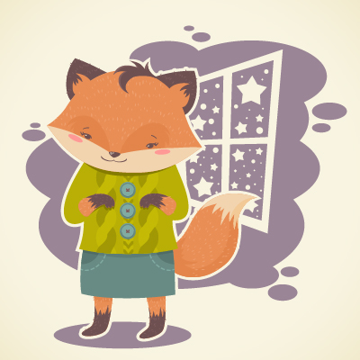 How to Create a Flat, Subtle Textured Fox in Adobe Illustrator