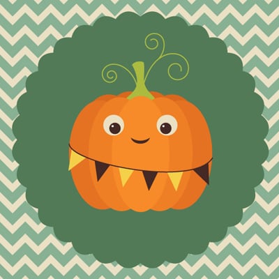 Create an Easy, Retro Pumpkin Card in Adobe Illustrator