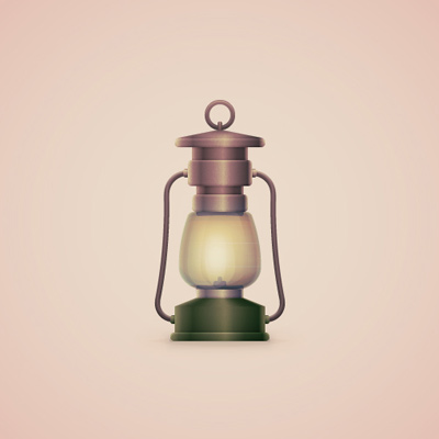 How to Create a Vintage, Camping Lantern Icon in Adobe Illustrator