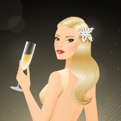 Create a Glamorous Champagne-Inspired Illustration in Illustrator