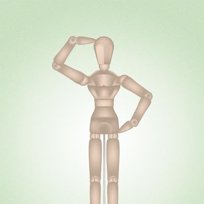 Erstellen Sie ein einfaches Zeichnungsmodell mit Verlaufsgitter in Illustrator