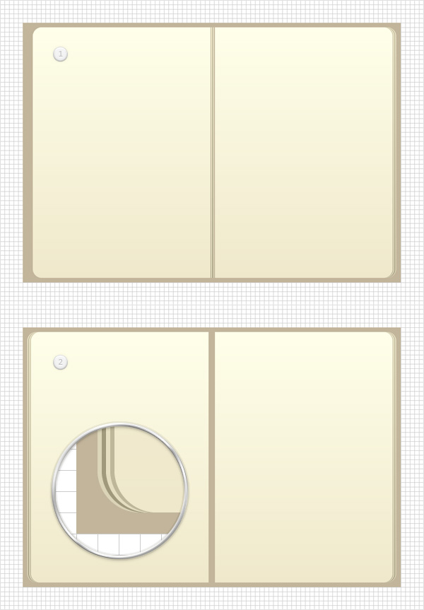 Vintage Notebook Illustration