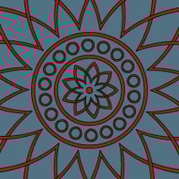 Truco rápido: Cómo crear un Mandala de dos colores con un pincel de motivo