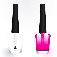 How to Create a Nail Polish Bottle With Basic Shapes and Gradients