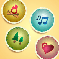 Quick Tip: How to Create Vector Camp Badges
