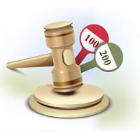How to Illustrate an Auction Gavel Icon
