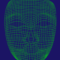 Crea una cara de estructura alámbrica con la herramienta de Distorsionar de envolvente