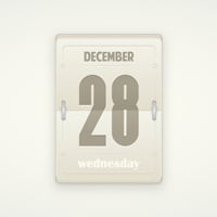 Cómo crear un vector de calendario diario hojeable