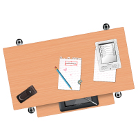 Create a Students Desk in Top View Using Simple Shapes and Textures