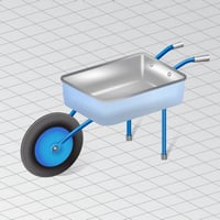 How to Draw a Wheelbarrow in Perspective in Adobe Illustrator