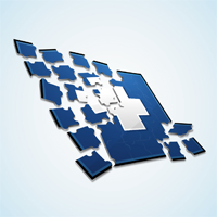 Cómo crear un efecto de rompecabezas dinámico 3D en Adobe Illustrator