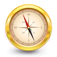 How to Create a Golden, Vector Compass in Illustrator