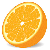 Cómo crea una deliciosa naranja vectorial en 9 pasos decisivos