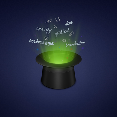 Convierta mágicamente sus capas de Photoshop en CSS3 con CSS Hat
