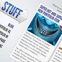 Crear un diseño de sitio web terriblemente fresco y orientado horizontalmente