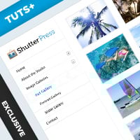 ShutterPress: Design & Code A Photo Portfolio Site (Day 3: HTML/CSS)