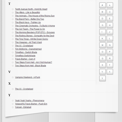 How to Make a Links Page Template With Scrollable Menu