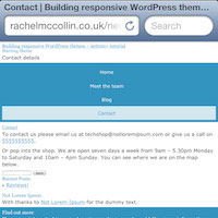 Building a Mobile First Responsive WordPress Theme