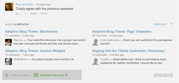 Subscribe to comments