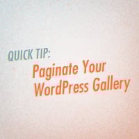 Consejo rápido: Pagina tu galería de WordPress