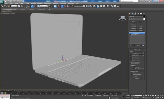 Cgtuts+ Tutorial Razer Blade Gaming Laptop Ad with 3D Studio Max, Cinema 4D & AE