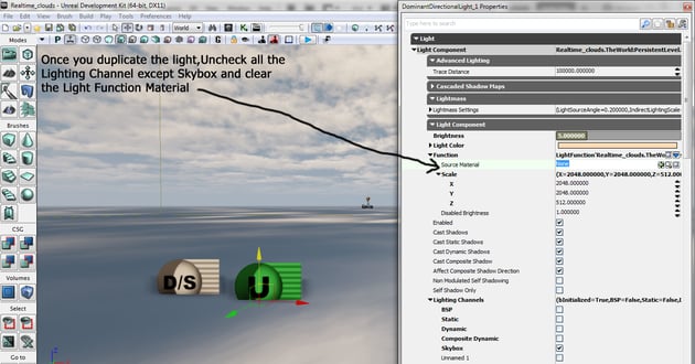 Tutorial Dynamic Cloud Shadows in UDK