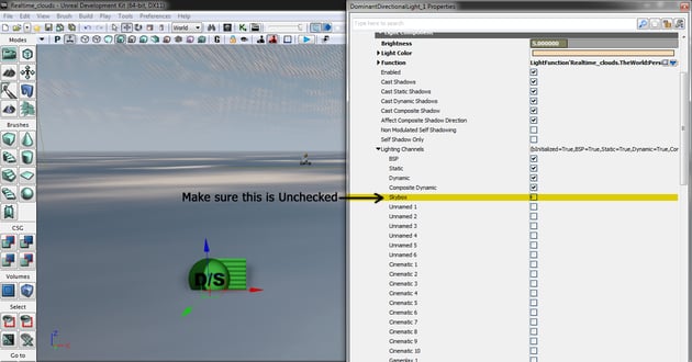 Tutorial Dynamic Cloud Shadows in UDK