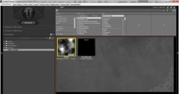 Tutorial Dynamic Cloud Shadows in UDK