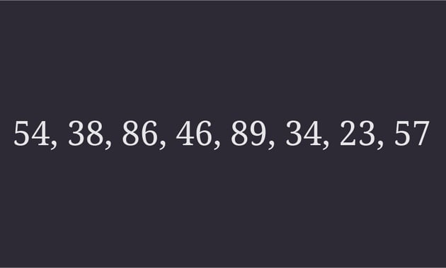 An example of a PRNG sequence